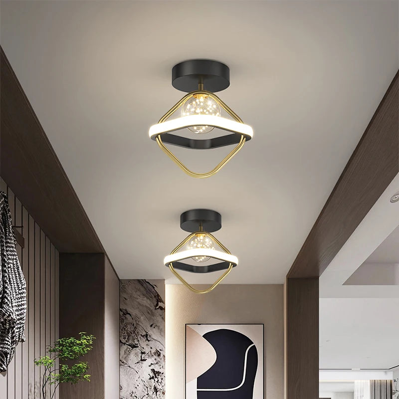 LED Ceiling Chandelier for Hallway, Bedroom and Dining Room
