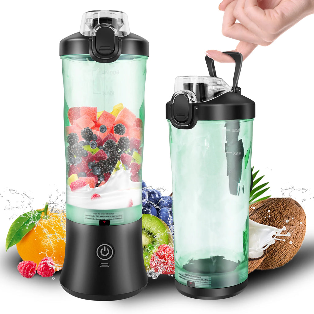 Portable Smoothie Blender Juicer for Ice and Frozen Fruit