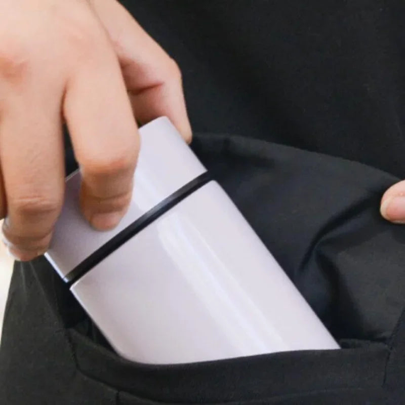 Smart Mini Pocket Thermos, 200ml with Temperature Display and Filter
