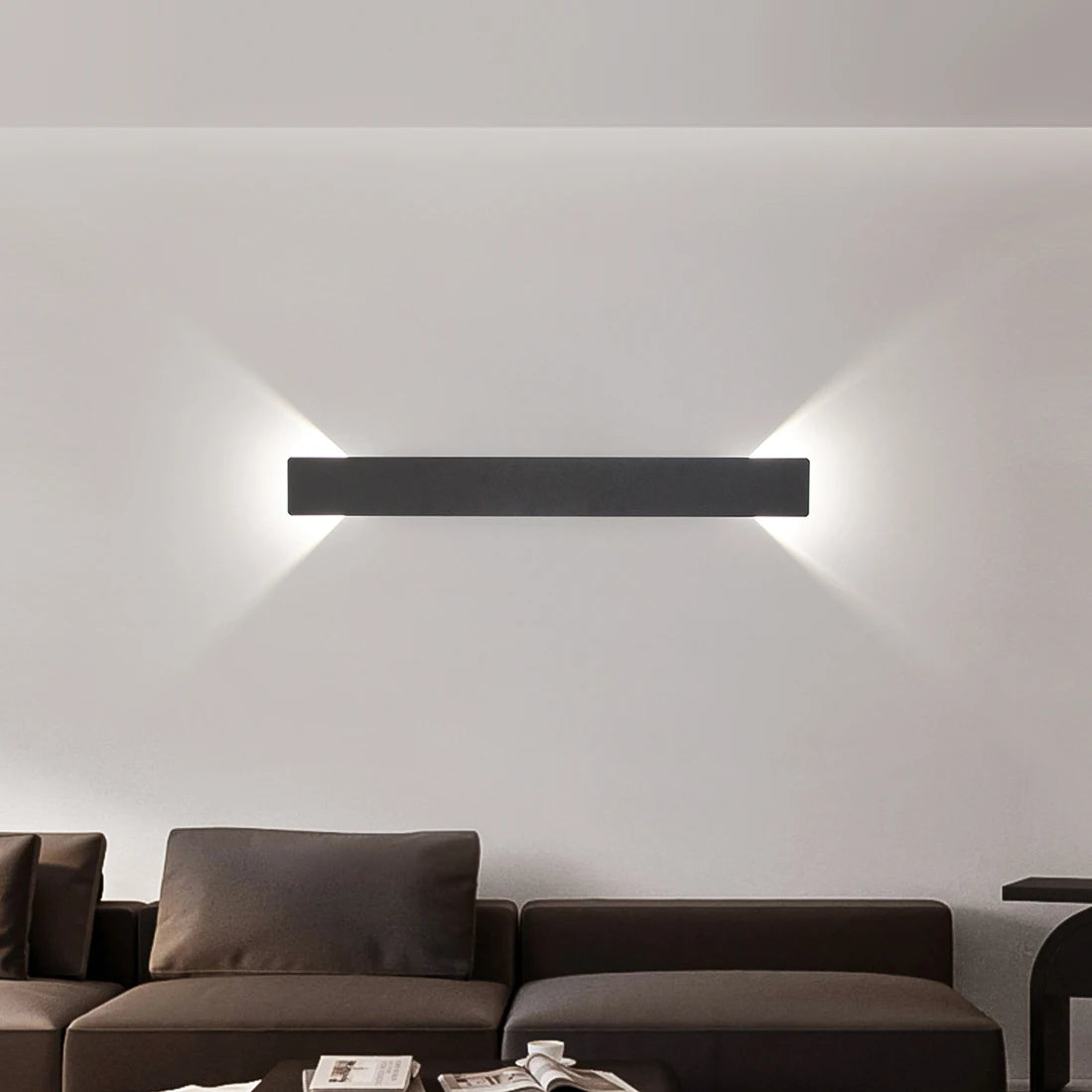 24 Inch Outdoor Up and Down Wall Lamp, Aluminium, Waterproof