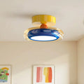 Memphis colourful glass ceiling lamp