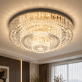 Modern crystal LED ceiling lamp