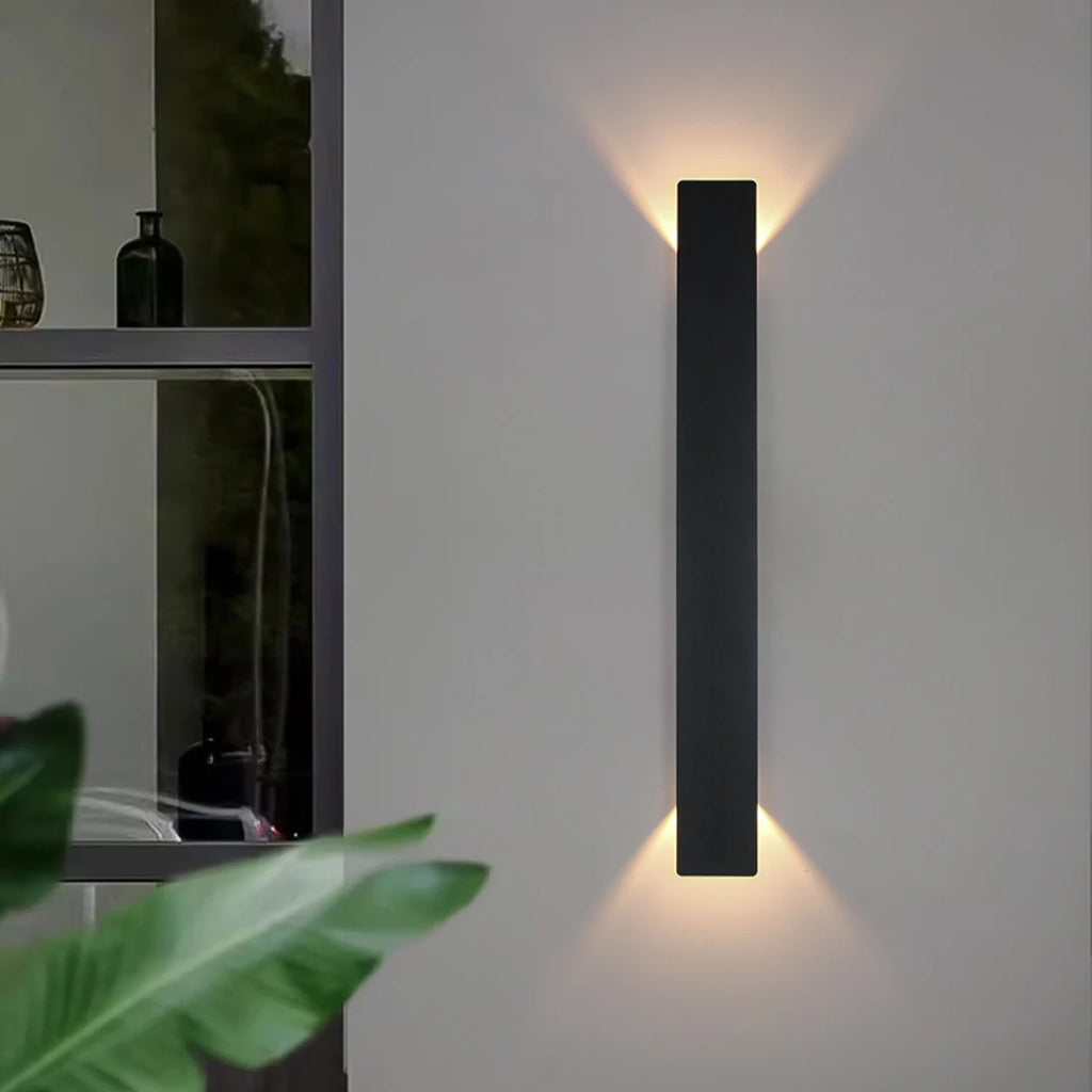 24 Inch Outdoor Up and Down Wall Lamp, Aluminium, Waterproof