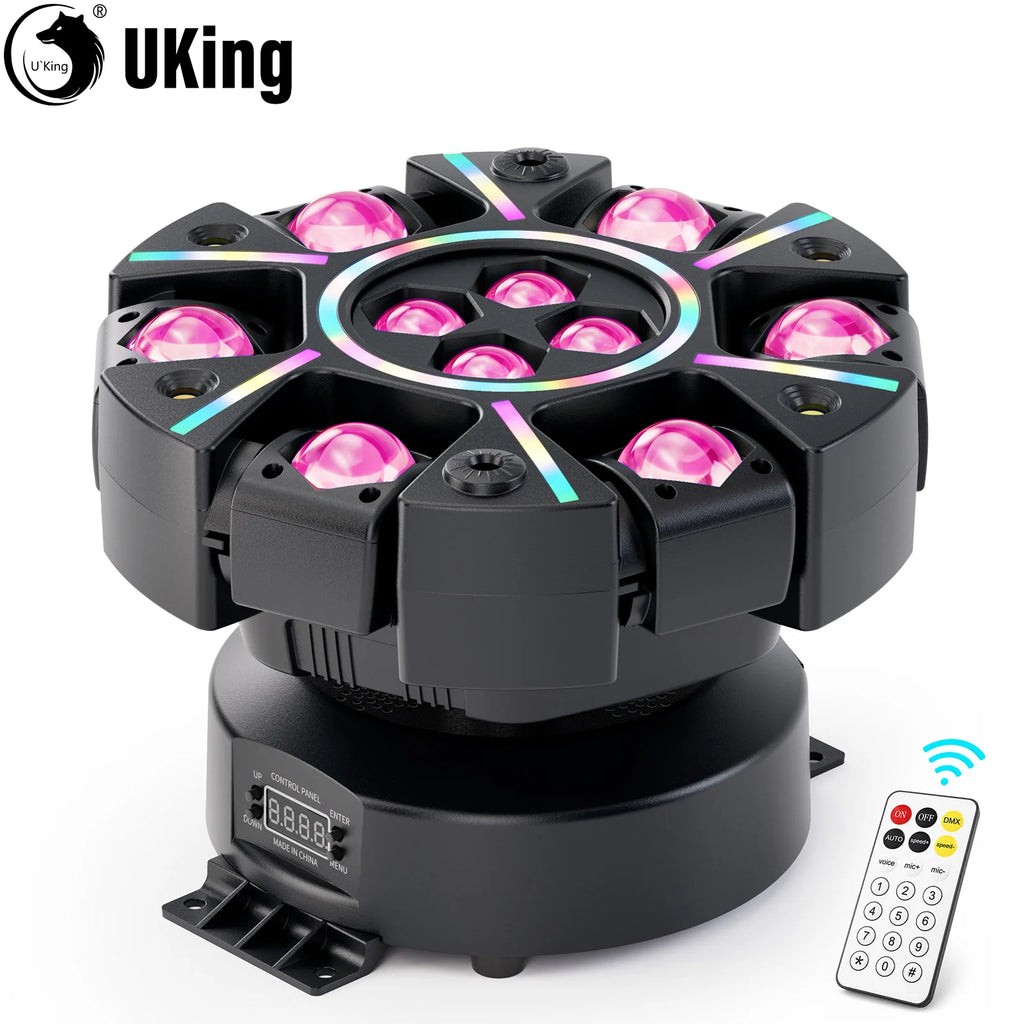 150W RGBW 6-arm moving head DJ light
