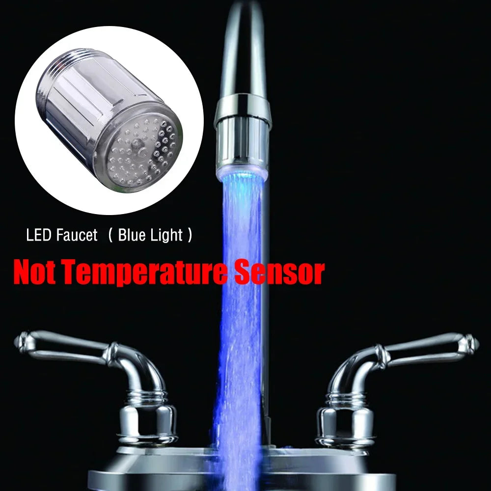 LED Colour-Changing Tap Light with Temperature Sensor