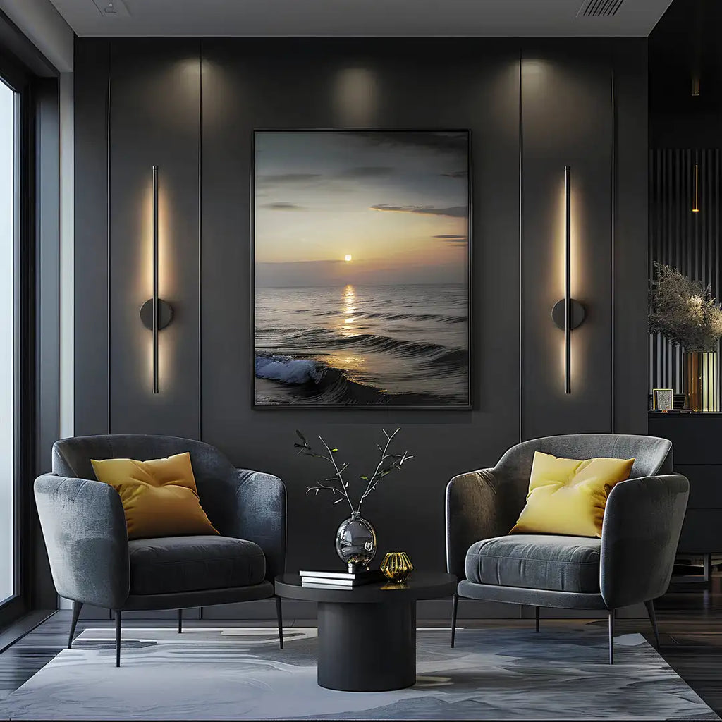 Rechargeable Wireless Wall Sconce with Remote, 360° Rotation