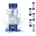 Portable Hydrogen Water Bottle, Rechargeable Ionizer Generator in Glass