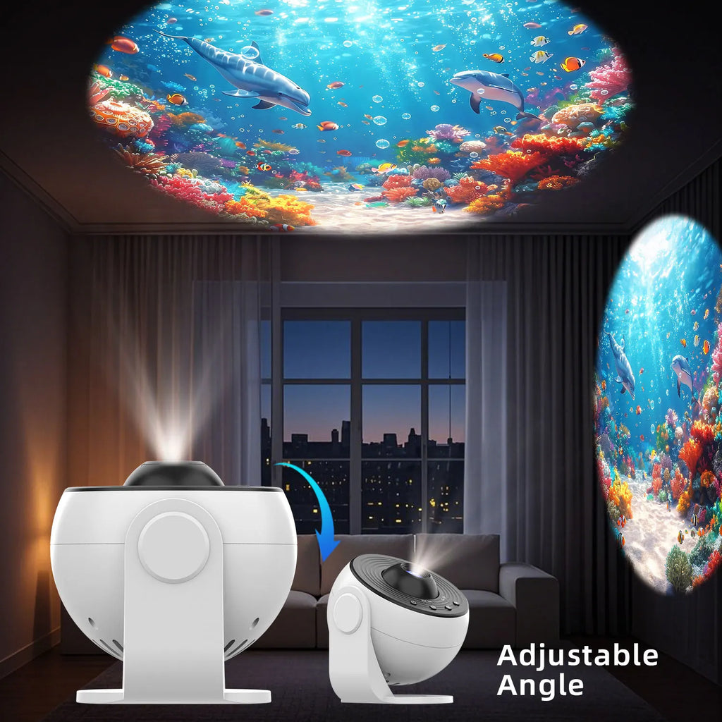 Galaxy Projector Night Light, 25 Patterns, 4K