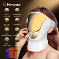 NIR LED Face and Neck Mask, 3 Colours with 807 Lamps, Breathable