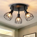 Industrial 3-head ceiling light