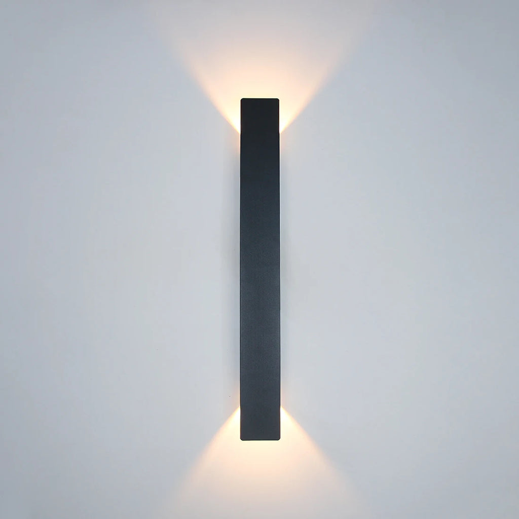 24 inch outdoor up and down wall lamp