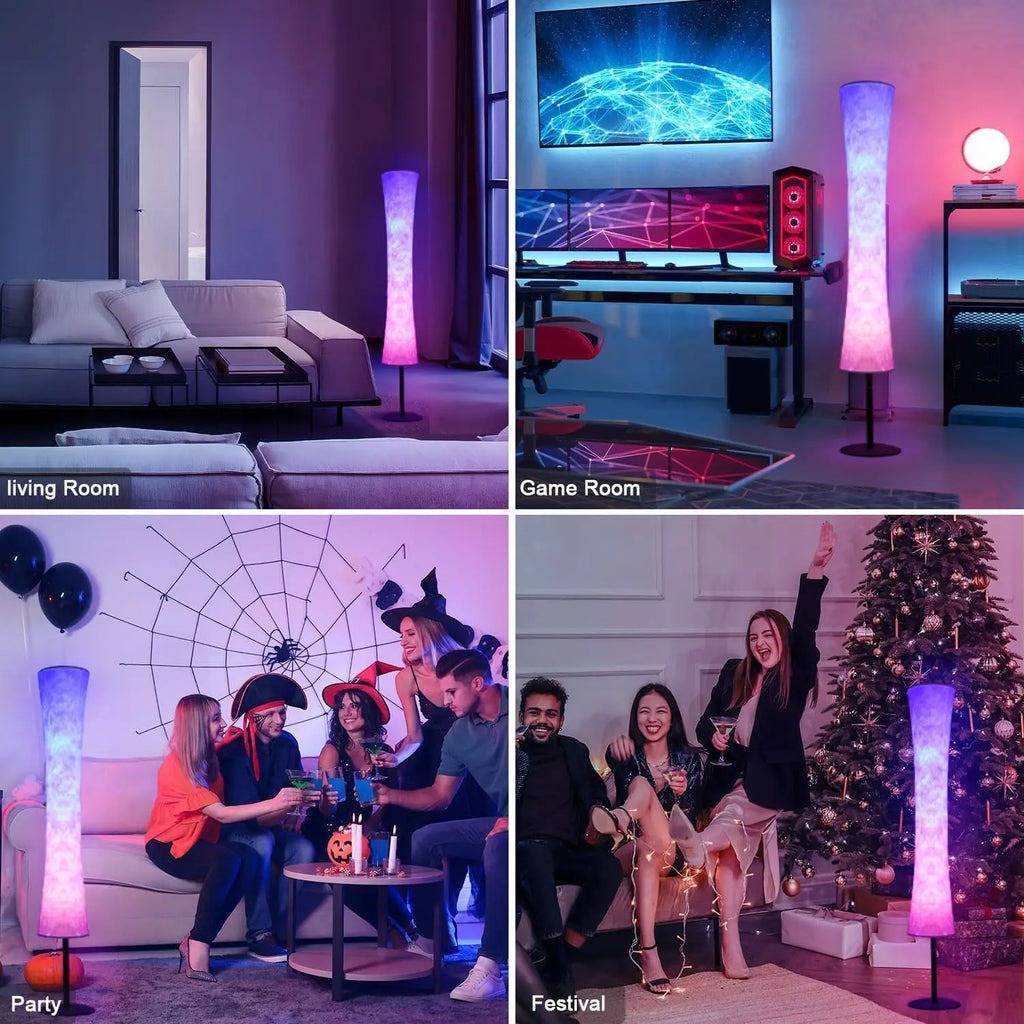RGB Smart Floor Lamp, WiFi, Alexa Control, 90-260V