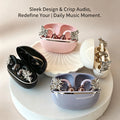 Open-Ear Hook Bluetooth Earphones with Noise Reduction & Butterfly Charm