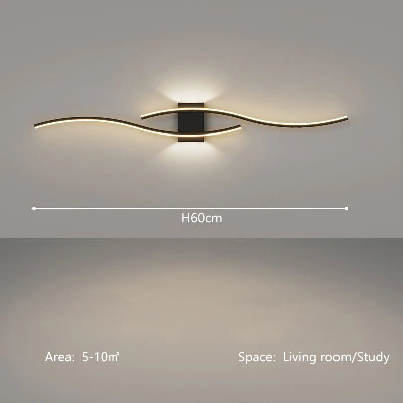 Modern LED Wall Sconce for Hallway and Living Room