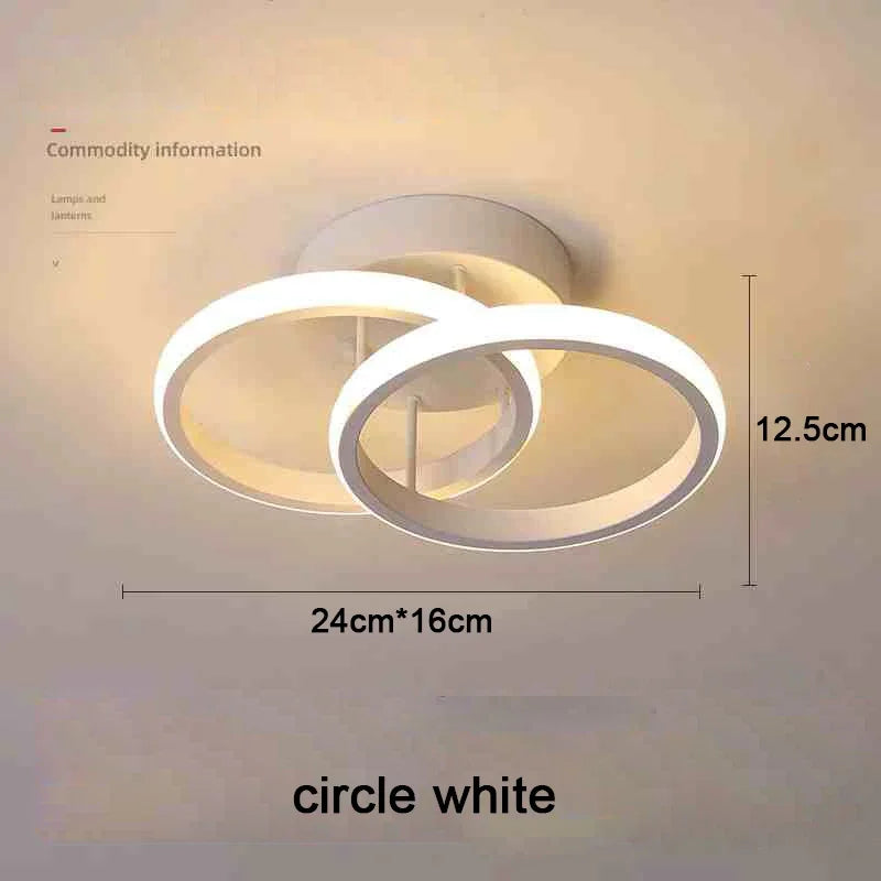 Modern LED Surface-Mounted Ceiling Light, 3-Colour