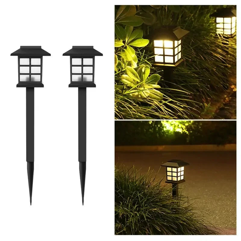 Solar Pathway Lights, 2 Pack, Waterproof