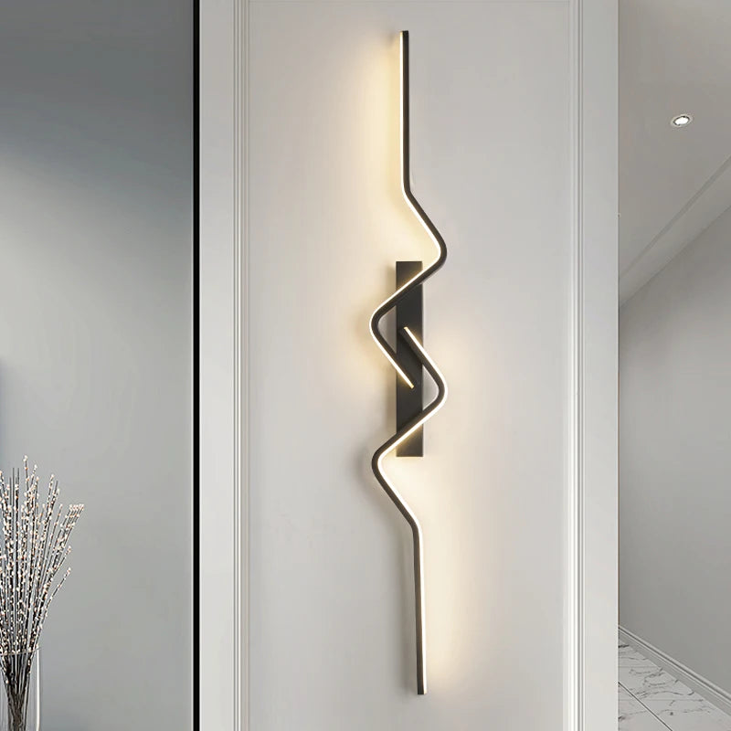 Nordic Long Wall Sconce for Stairs and Living Room