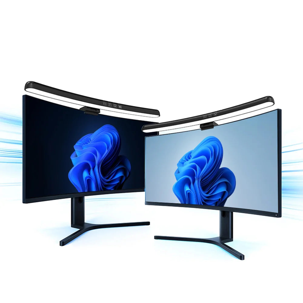 USB RGB Monitor Light Bar, Stepless Dimming, Screen Hanging