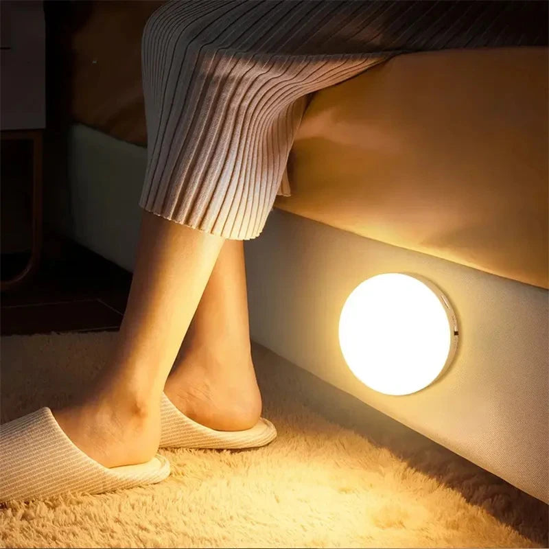 Magnetic motion sensor night light