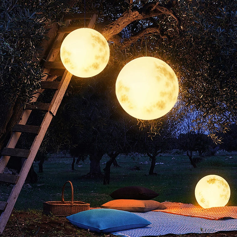 Solar Garden Ball Light, RGB, USB Rechargeable, Waterproof