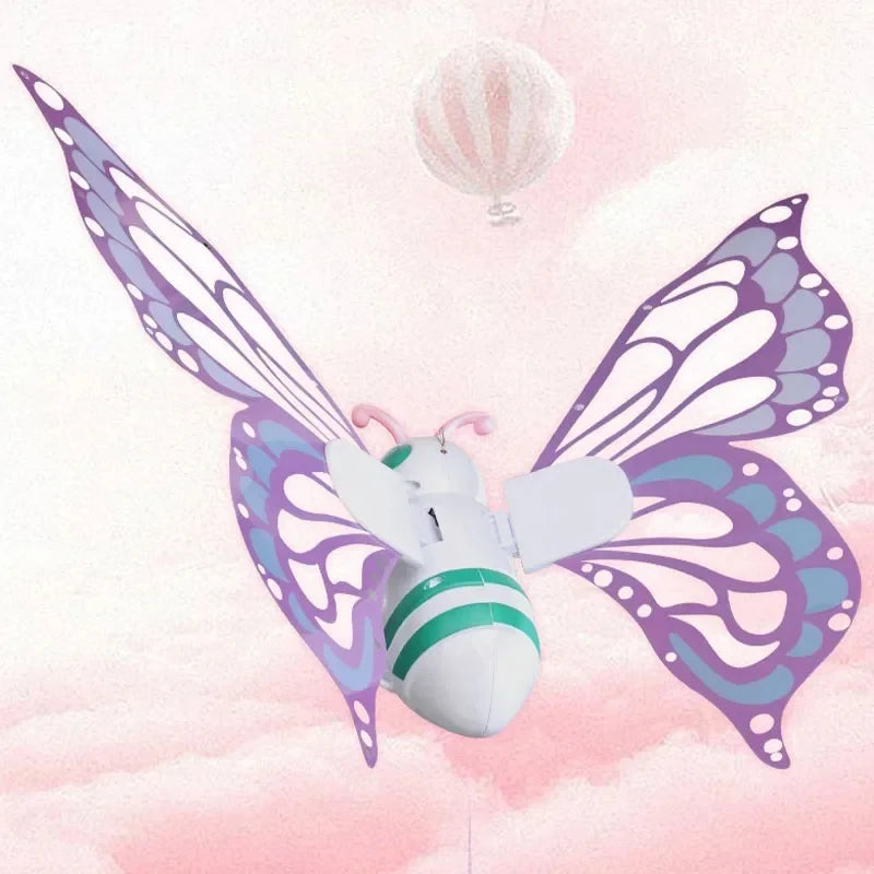 Electric Moving Butterfly Wings with Lights for Kids