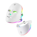 Face and Neck LED Photon Mask with 7 Colours and Skincare Massager