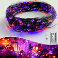Halloween purple fairy string lights
