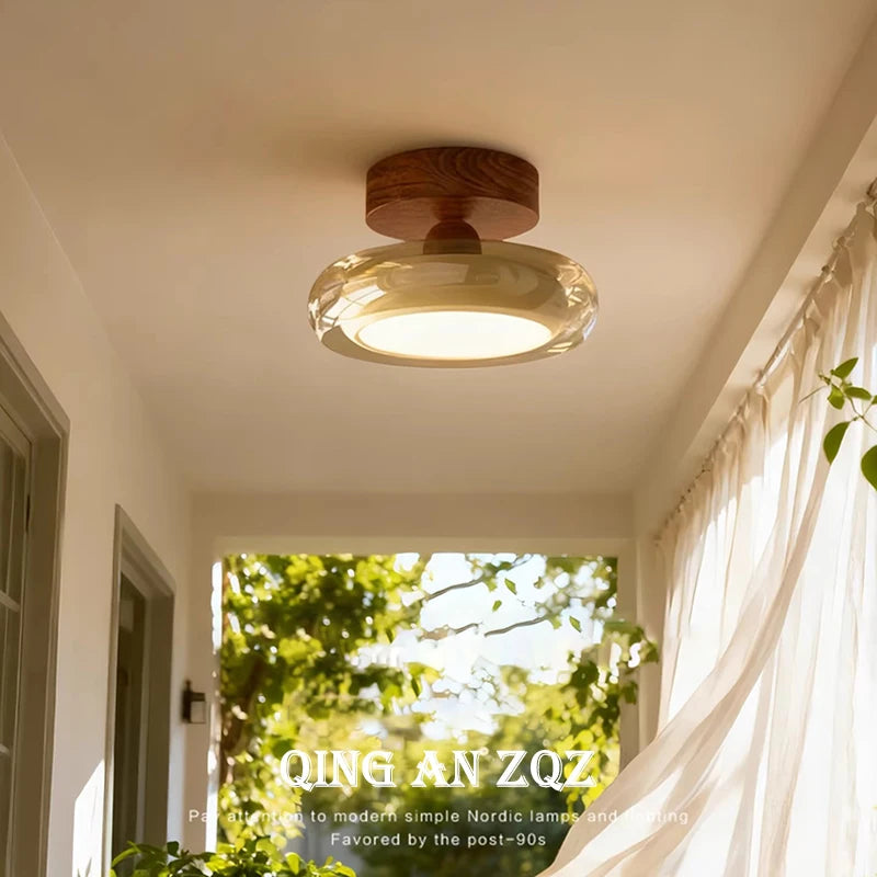 Memphis Colourful Glass Ceiling Lamp