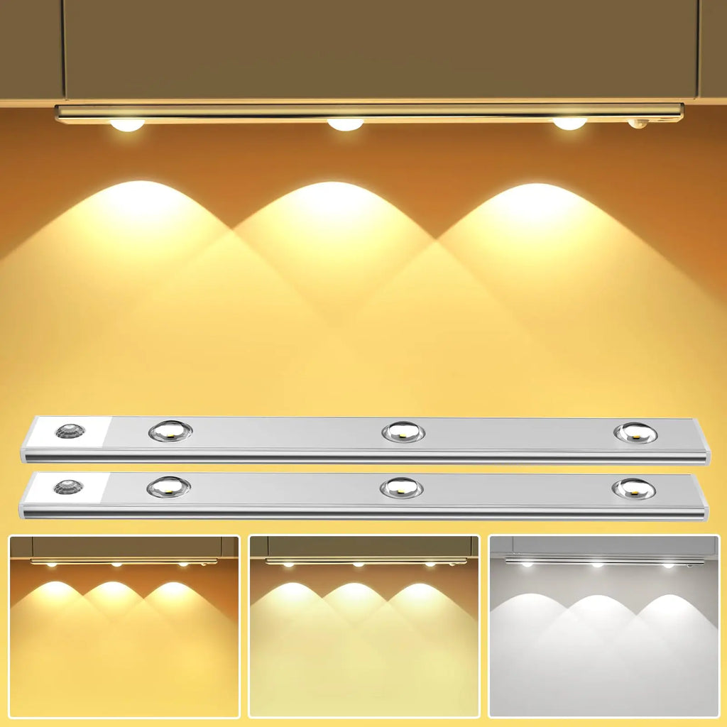 Ultra-thin motion sensor cabinet light