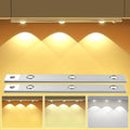Ultra-thin motion sensor cabinet light