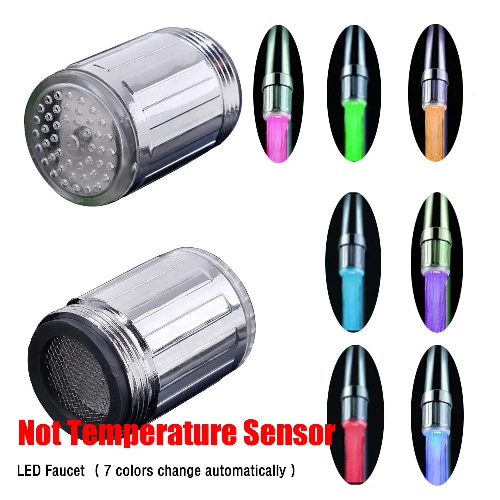 LED Colour-Changing Tap Light with Temperature Sensor