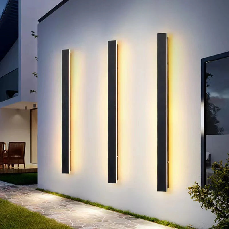 Outdoor Waterproof LED Wall Lamp, AC85-245V