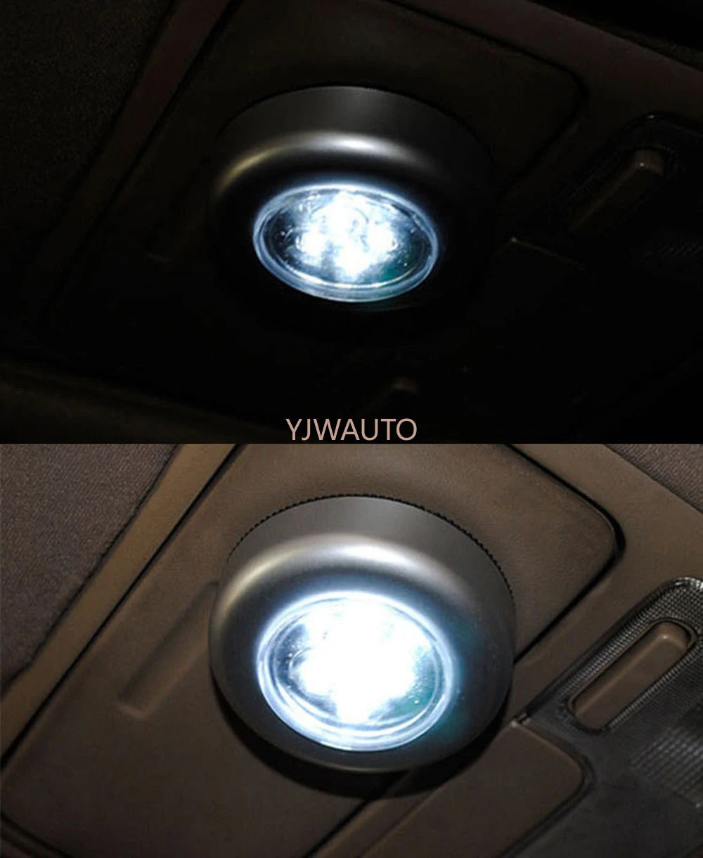 Wireless Stick-On Tap Light for Closets and Storage