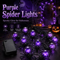 Halloween spider string lights