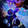 Glowing Laser Headband, Light-Up LED Hair Hoop