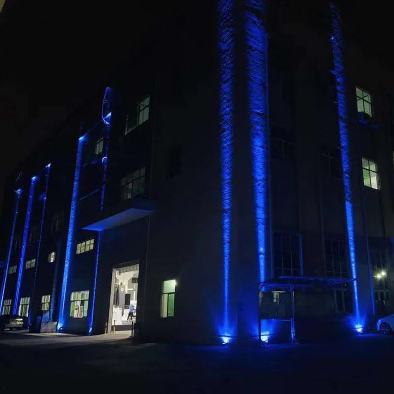 Outdoor LED Wall Spotlight, RGB with Remote, Waterproof, 110V/220V