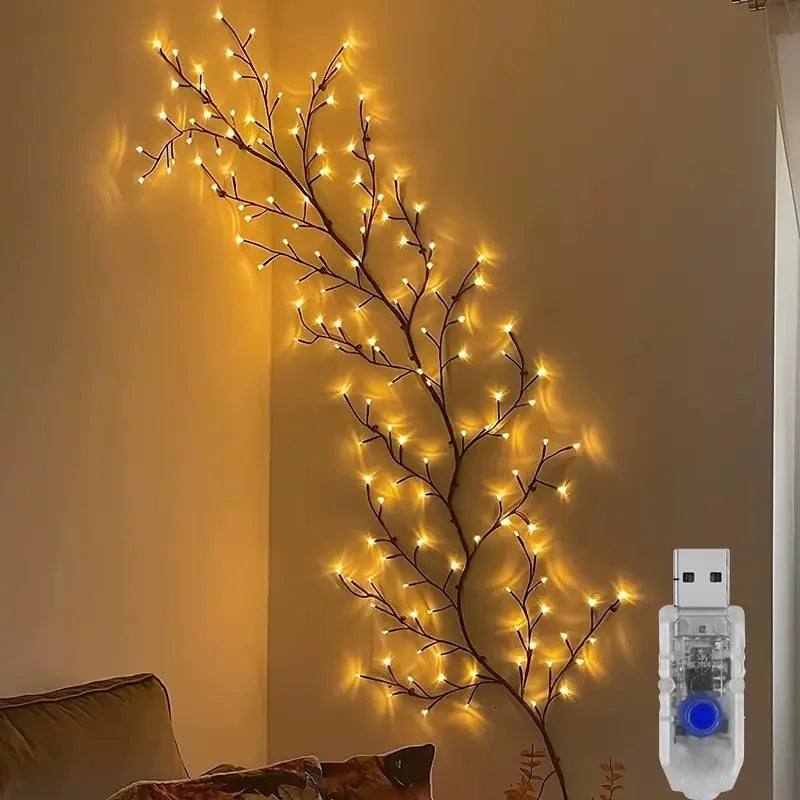 LED birch tree light