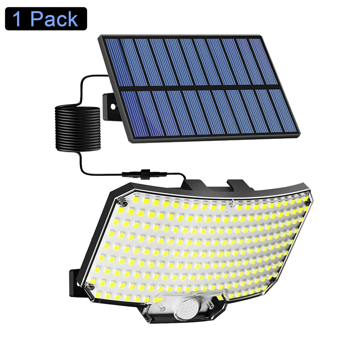 Solar Flood Lights with Motion Sensor and Remote, 234 LED, IP65