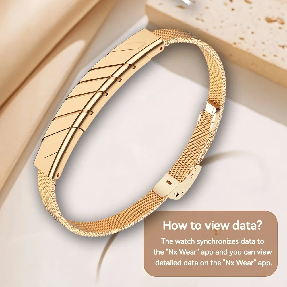 Waterproof Smart Band with Gesture Control, Heart Rate & Sleep Monitor