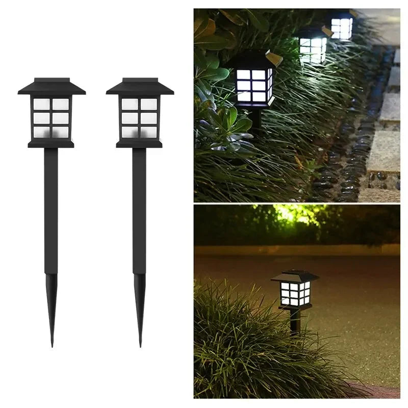 Solar Pathway Lights, 2 Pack, Waterproof