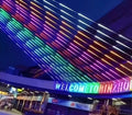 LED meteor shower strip light