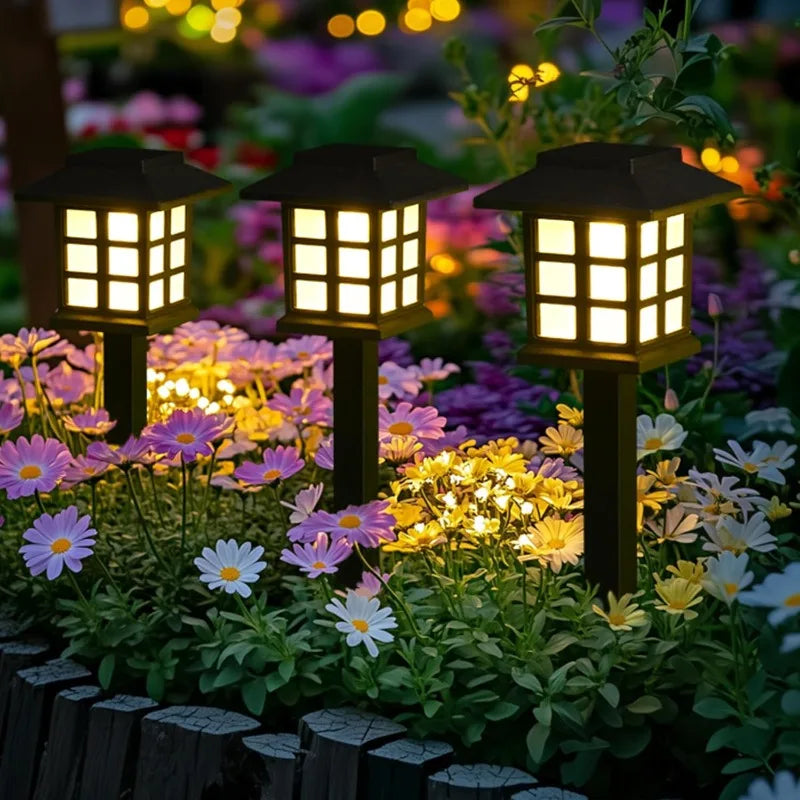 Solar pathway lights 2 pack