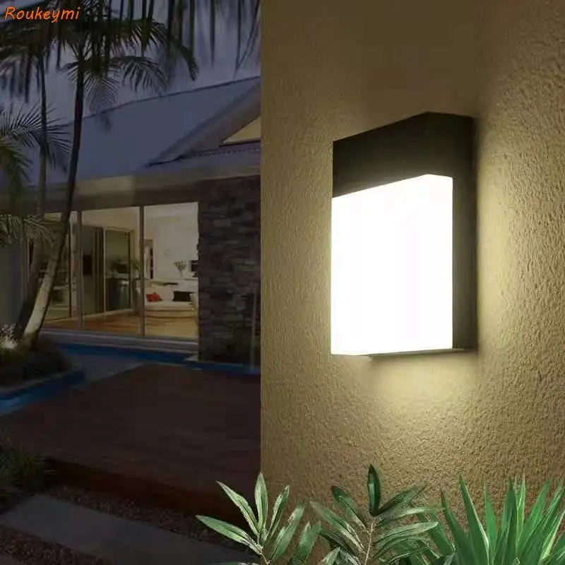 Outdoor LED wall light 18W