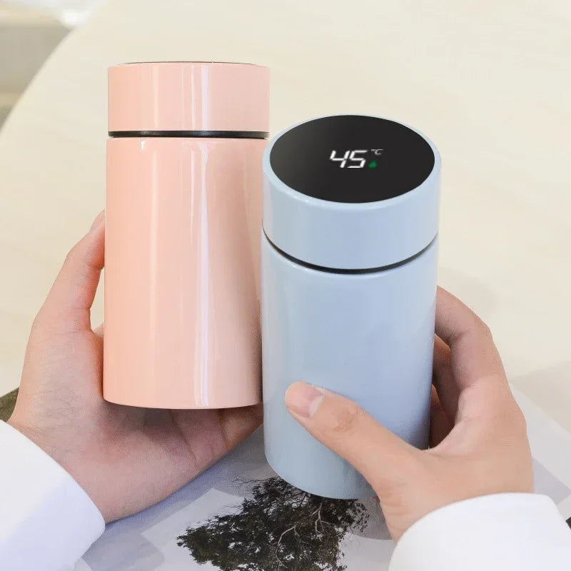 Smart Mini Pocket Thermos, 200ml with Temperature Display and Filter