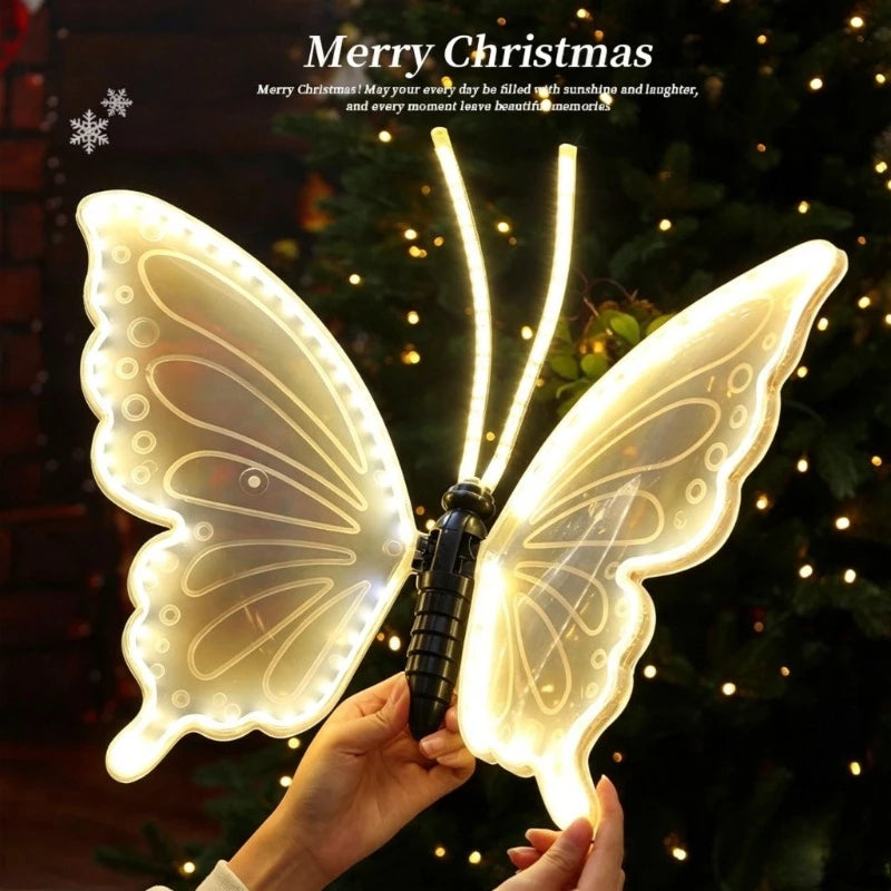 LED Dynamic Butterfly Light with Stand, 30/40/60cm