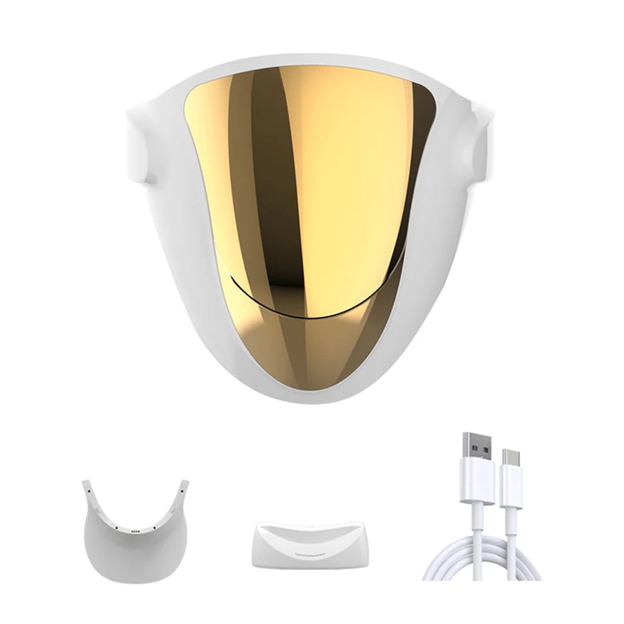 NIR LED Face and Neck Mask, 3 Colours with 807 Lamps, Breathable