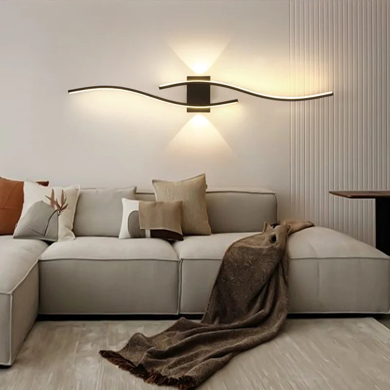 Modern LED Wall Sconce for Hallway and Living Room