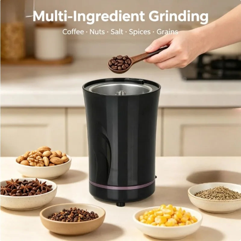 400W Electric Coffee Grinder for Beans, Spices, Nuts and Herbs