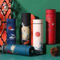 Portable Smart Thermos Flask with Temperature Display and Tea Filter