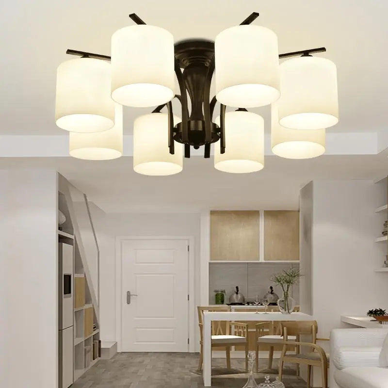 Modern 3/6/8 Light LED Crystal Chandelier
